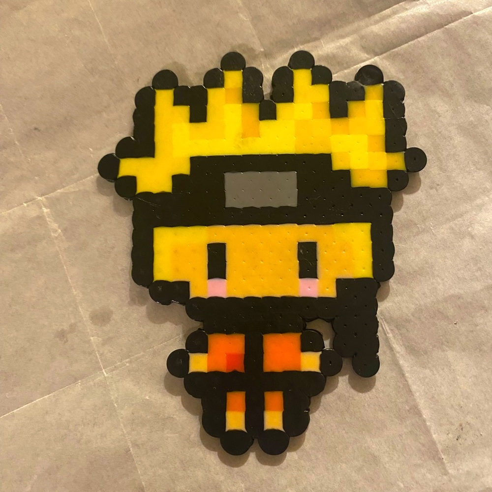 Naurto Perler Keychains